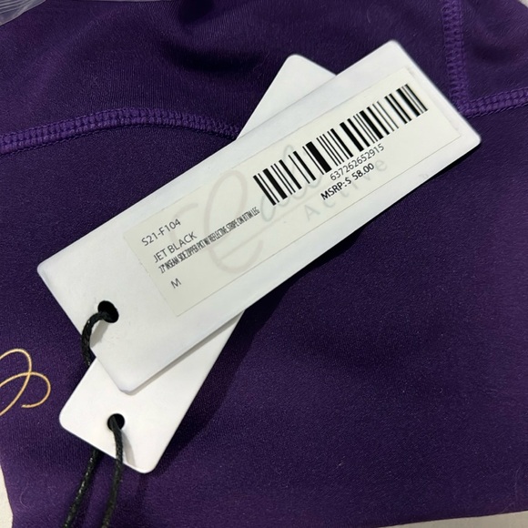 NWT - New Cali Active joggers - beautiful purple color size M - Picture 2 of 3